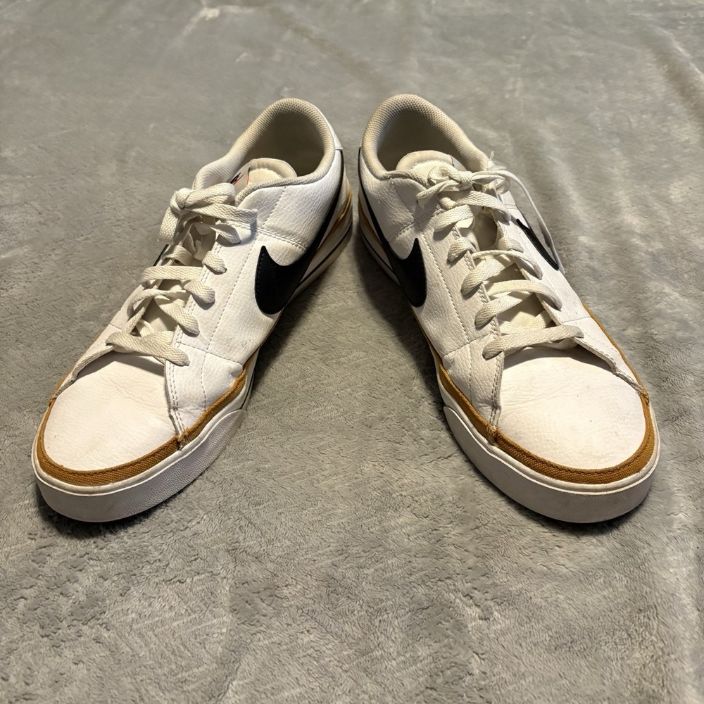Nike Court Legacy Next Nature Men's Low Top Leather Sneakers DH3162-100 sz 13